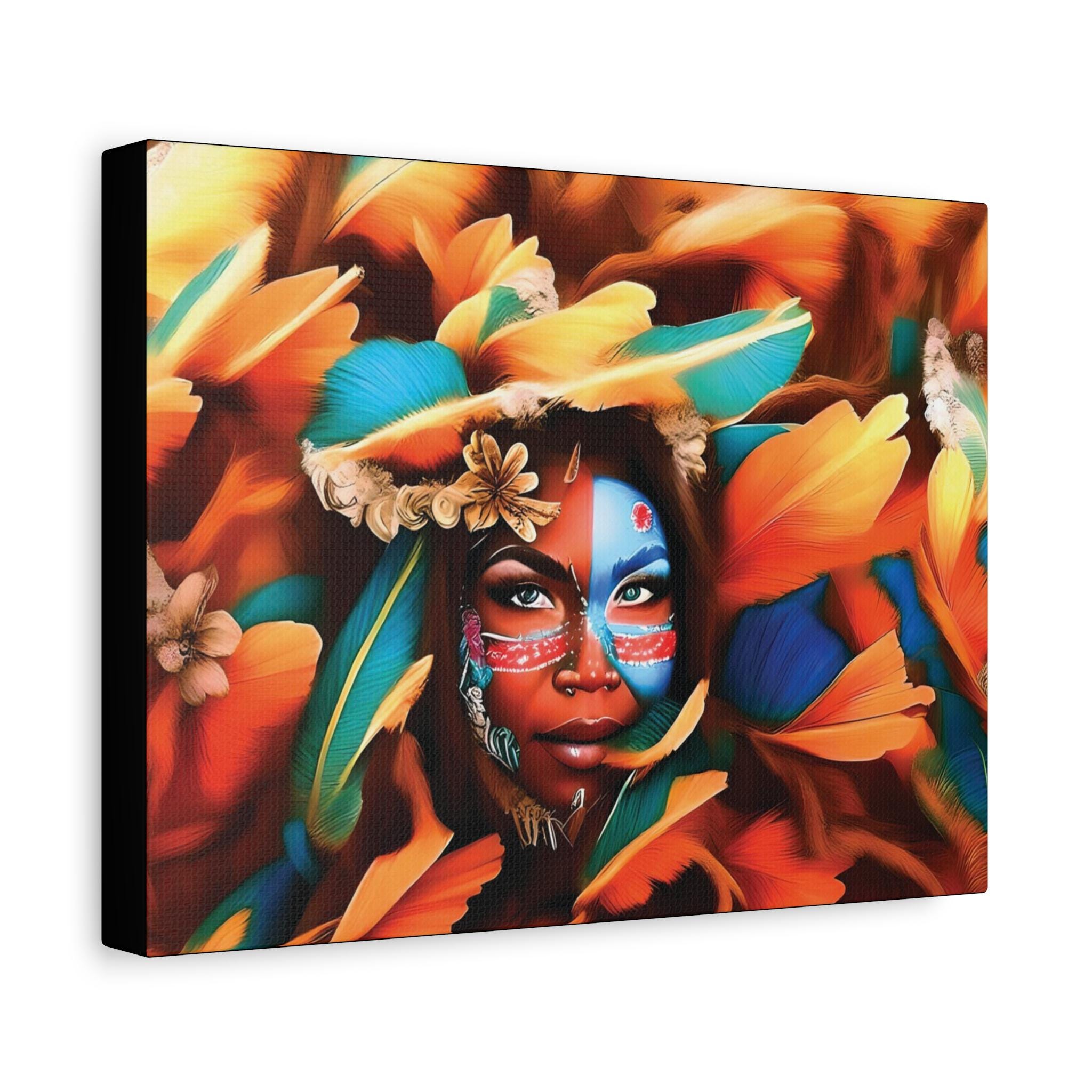 Mystery Girl Canvas Wall Art
