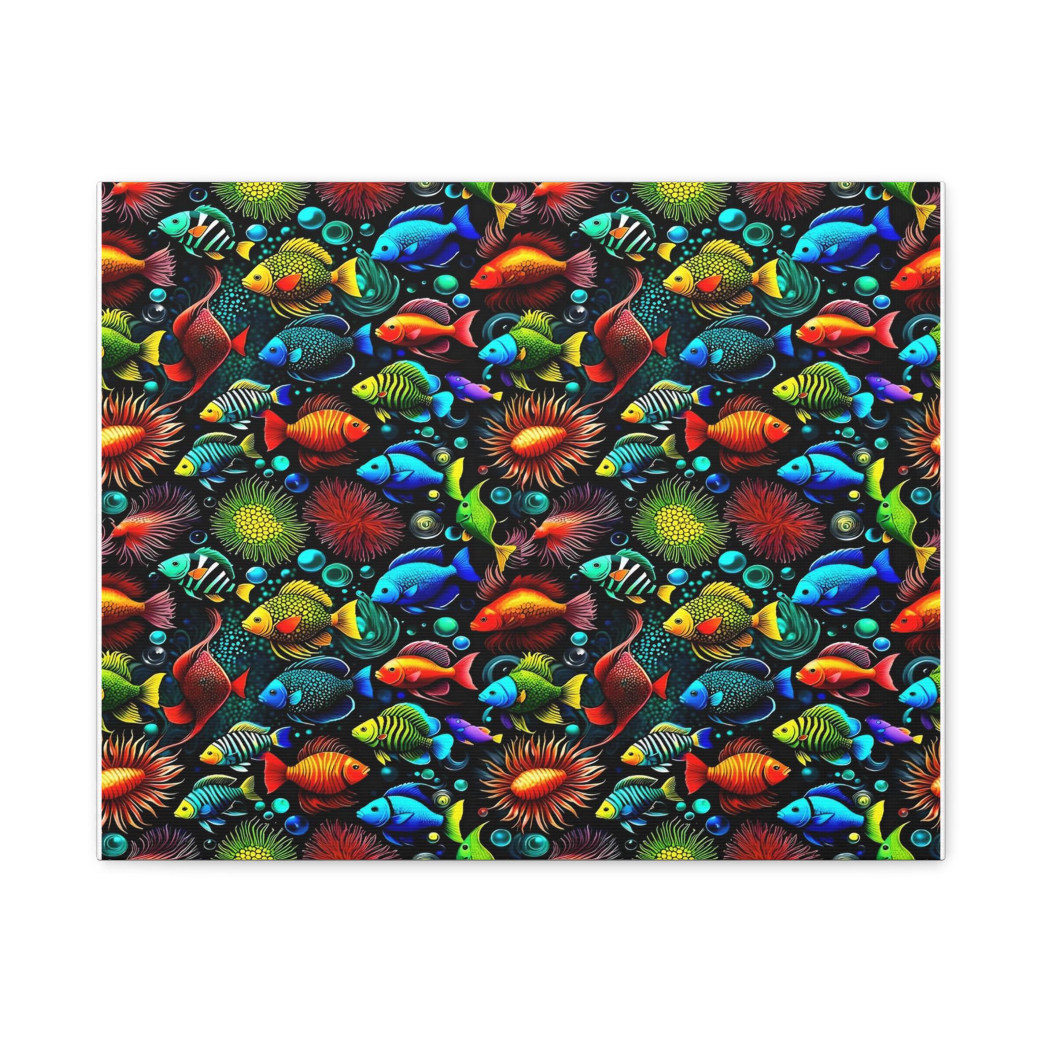 Something Fishy - Canvas Wall Art