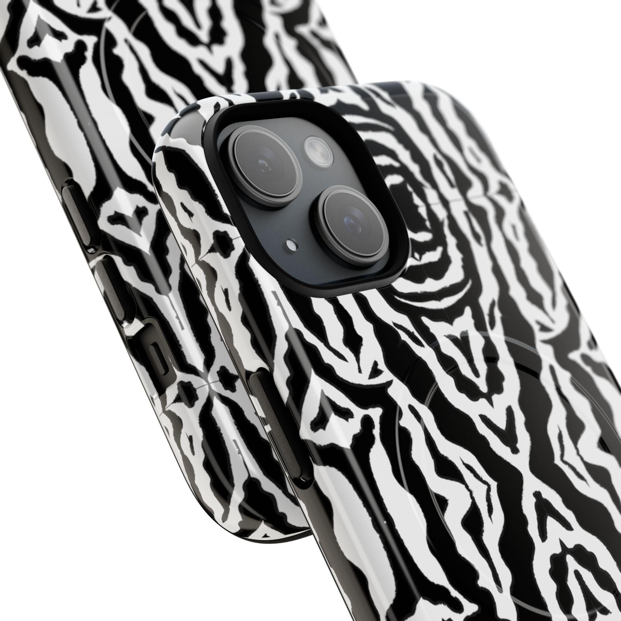 Zebra Confusion iPhone Magnetic Case - Walt Smith Fiji Ocean Art - Supports ADE Reef Restoration