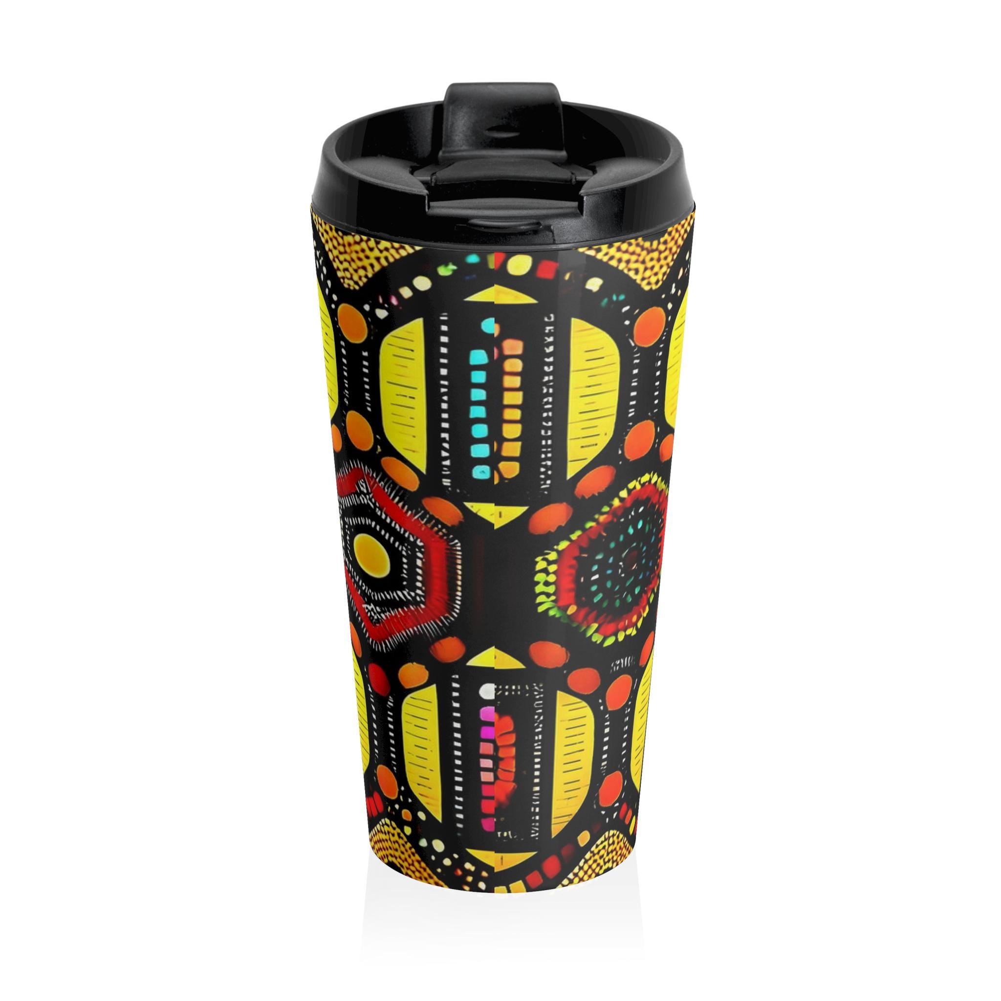 Square Dots - Travel Mug
