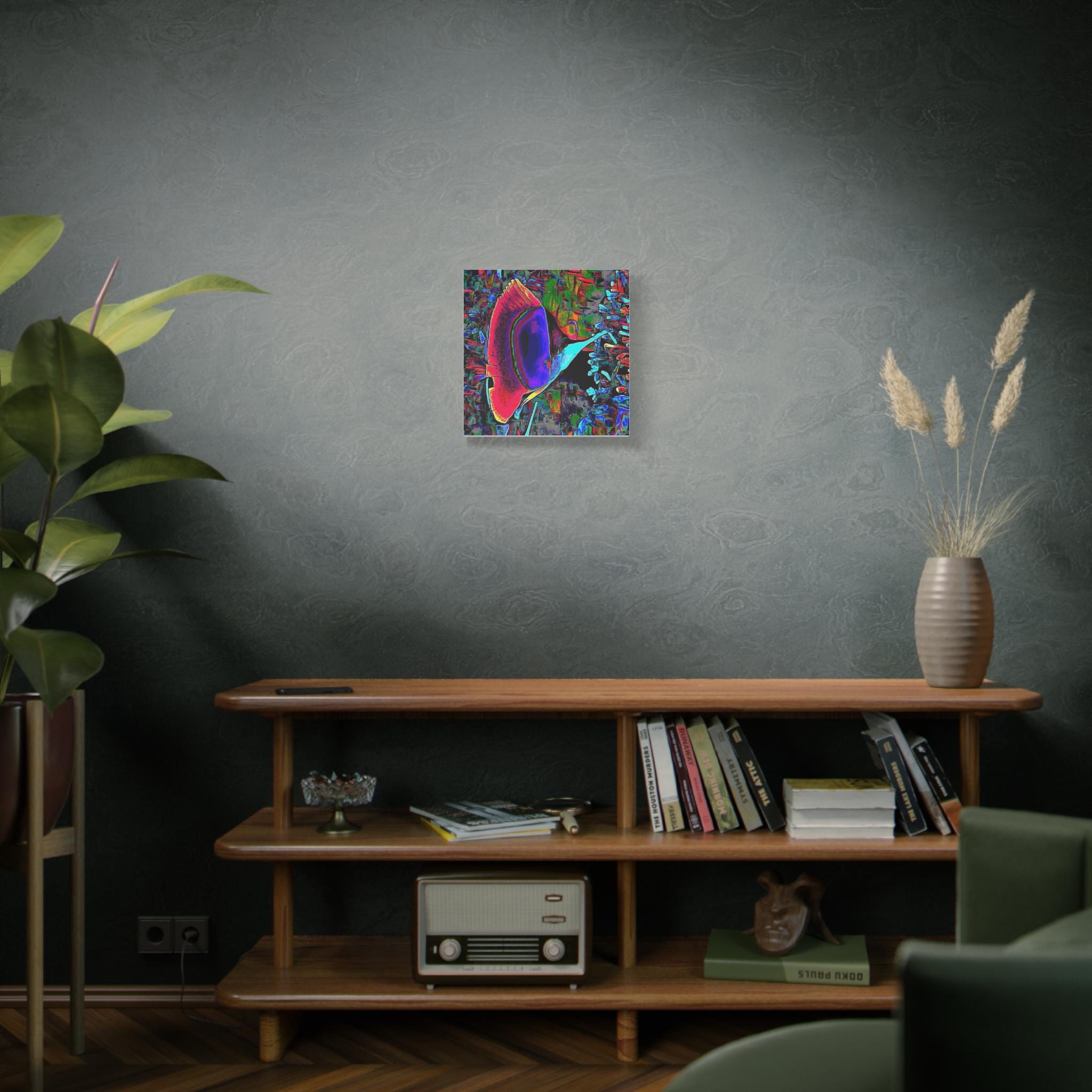 Long Snoot Left - Canvas Wall Art
