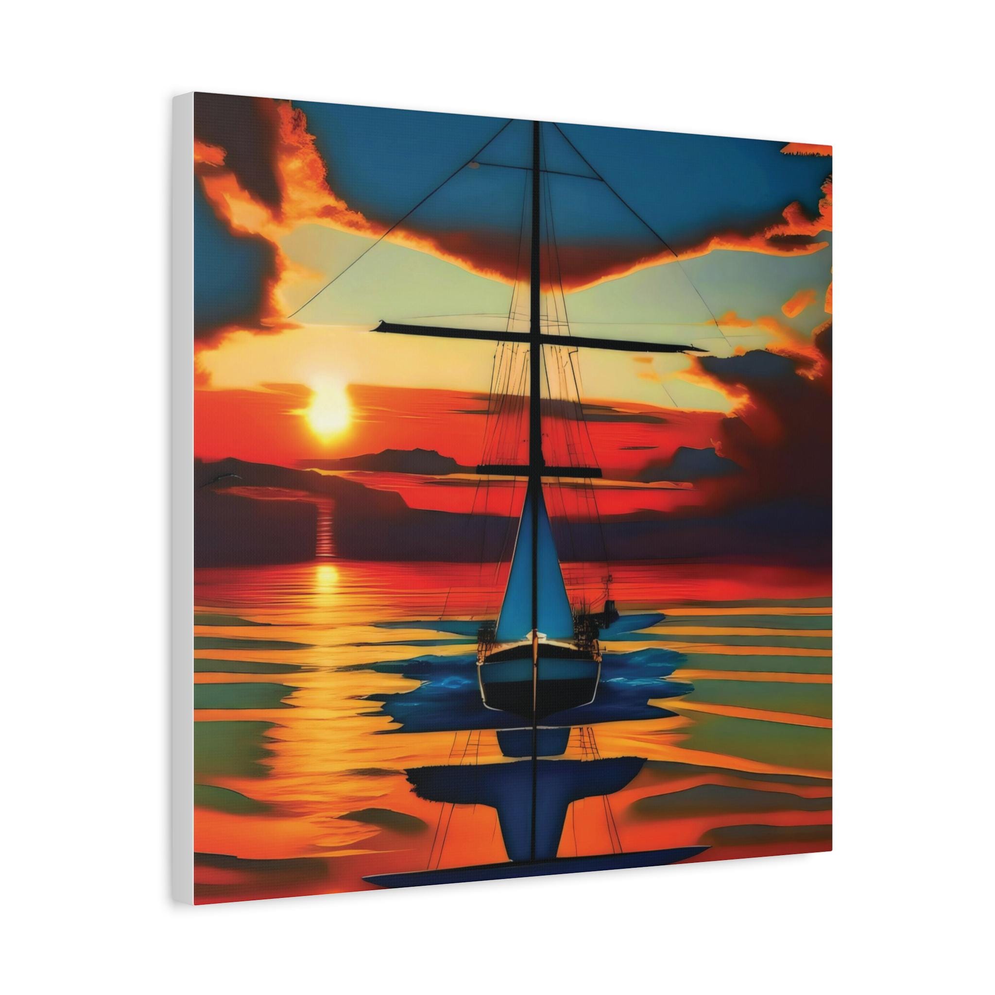 Night on the Water - Canvas Wall Art