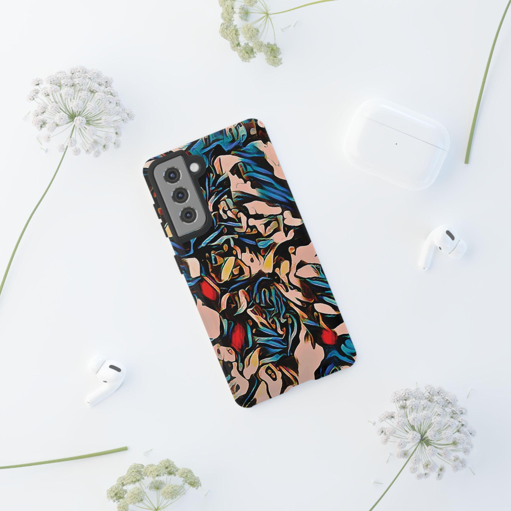 Black Rose Android Tough Case - Walt Smith Fiji Ocean Art - Supports ADE Reef Restoration