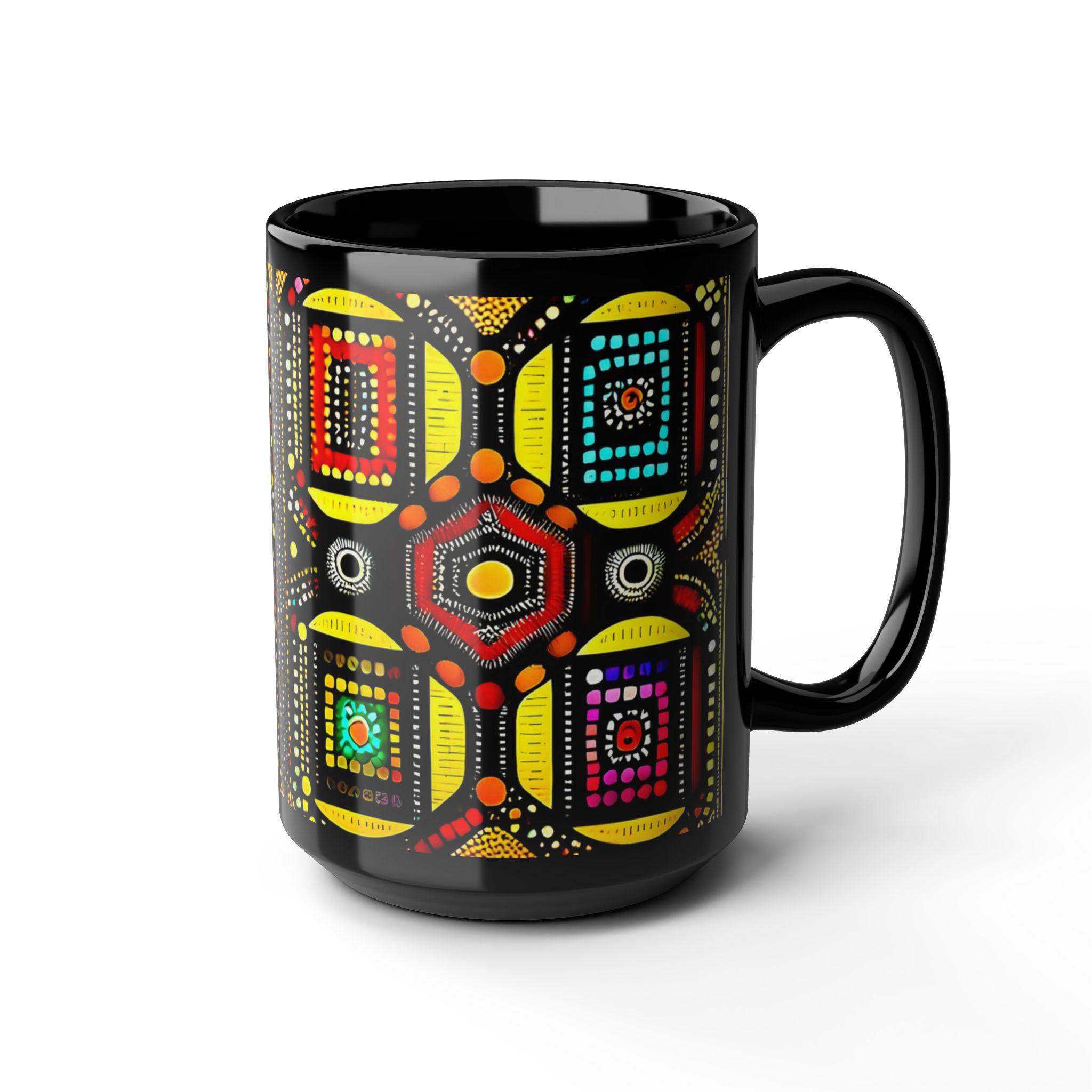 Square Dots - Coffee Mug