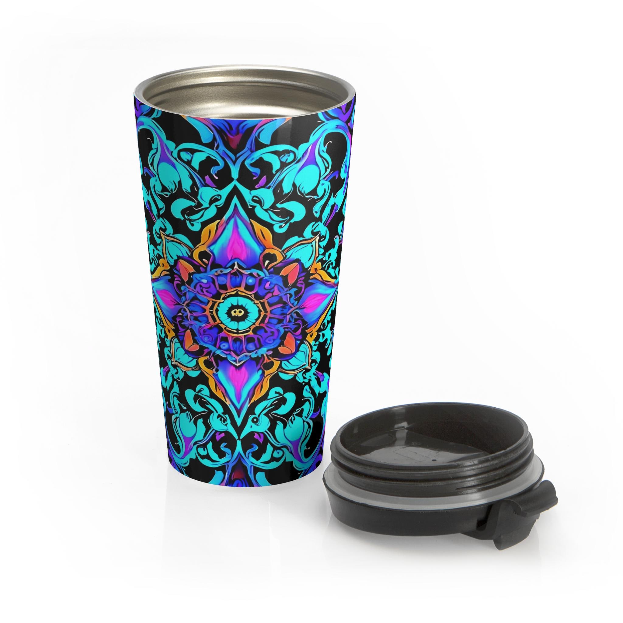 Purple F - Travel Mug