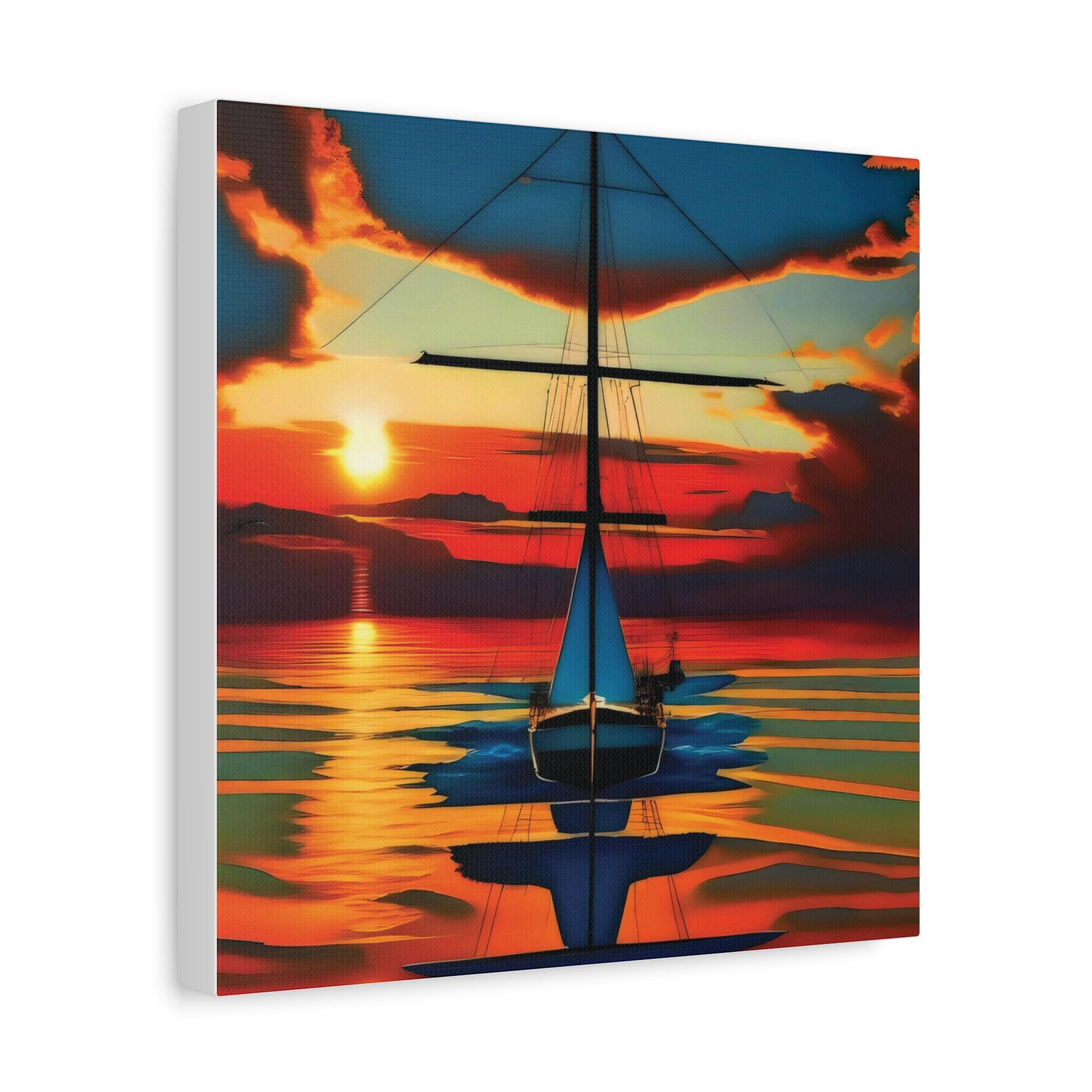 Night on the Water - Canvas Wall Art
