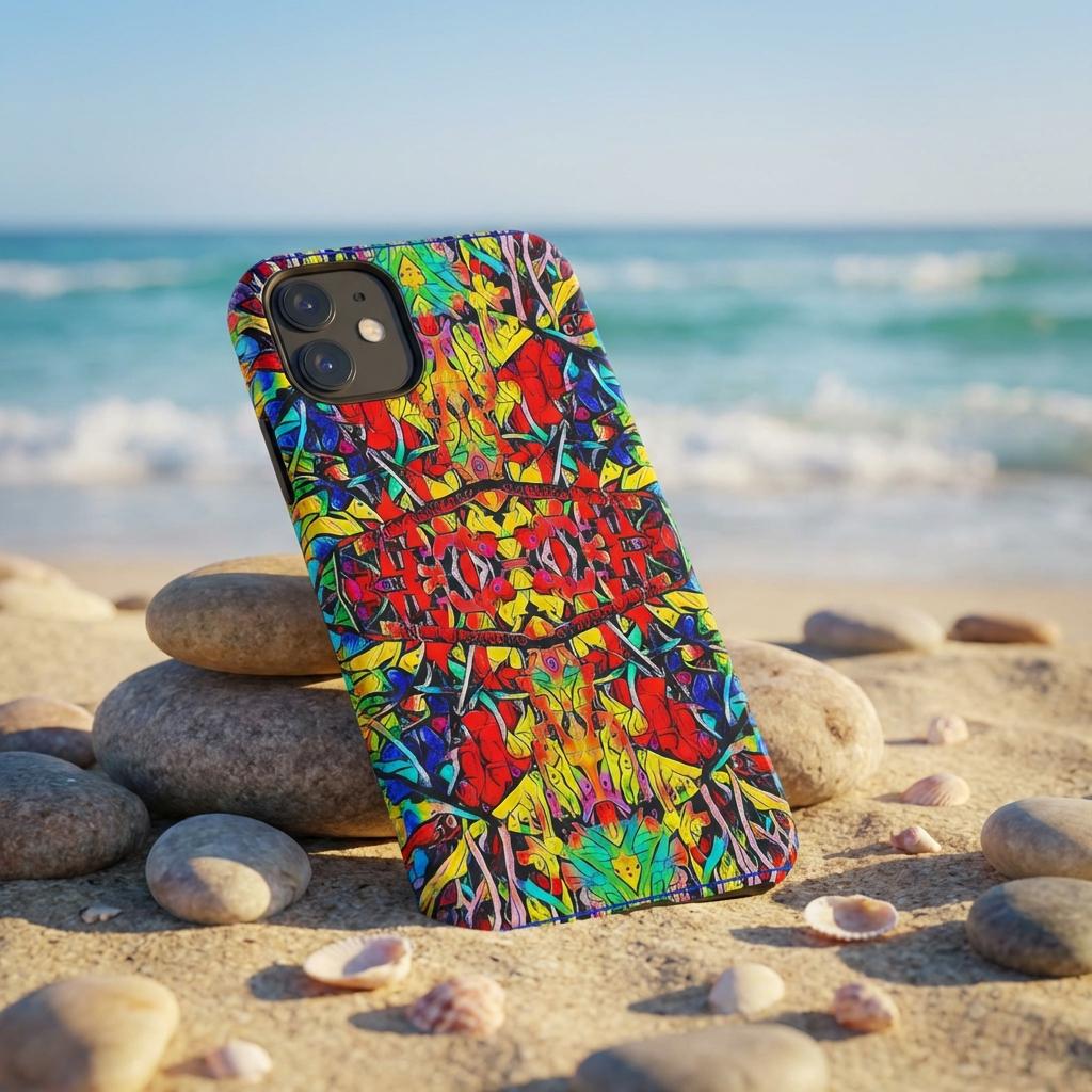 Surfs Up iPhone Tough Case - Walt Smith Fiji Ocean Art - Supports ADE Reef Restoration