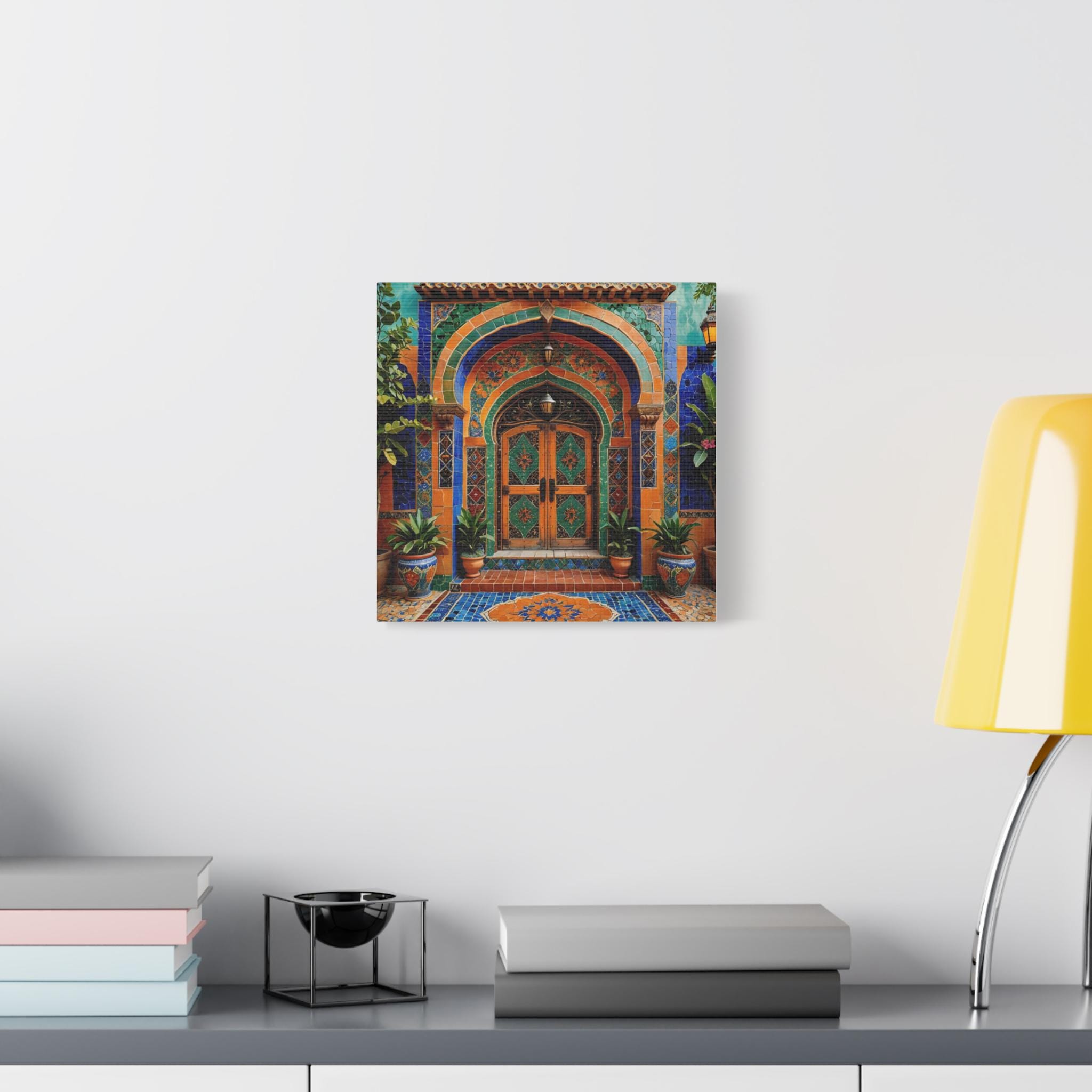 Village Door - Canvas Wall Art