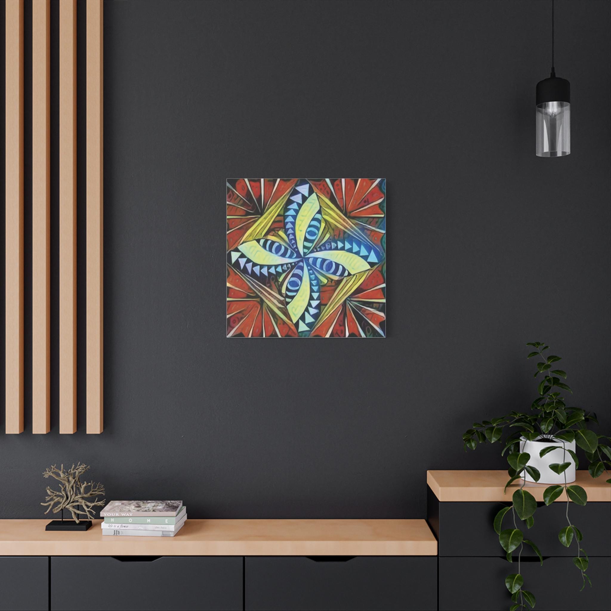 Fiji Tapa - Canvas Wall Art