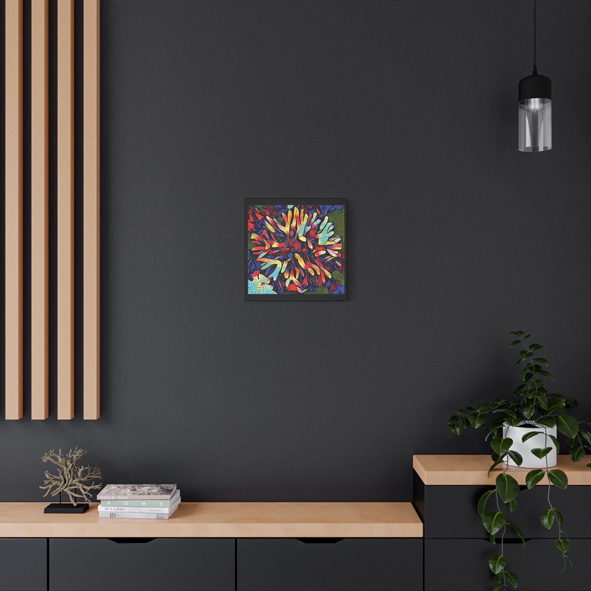 Coral Circus Canvas Wall Art