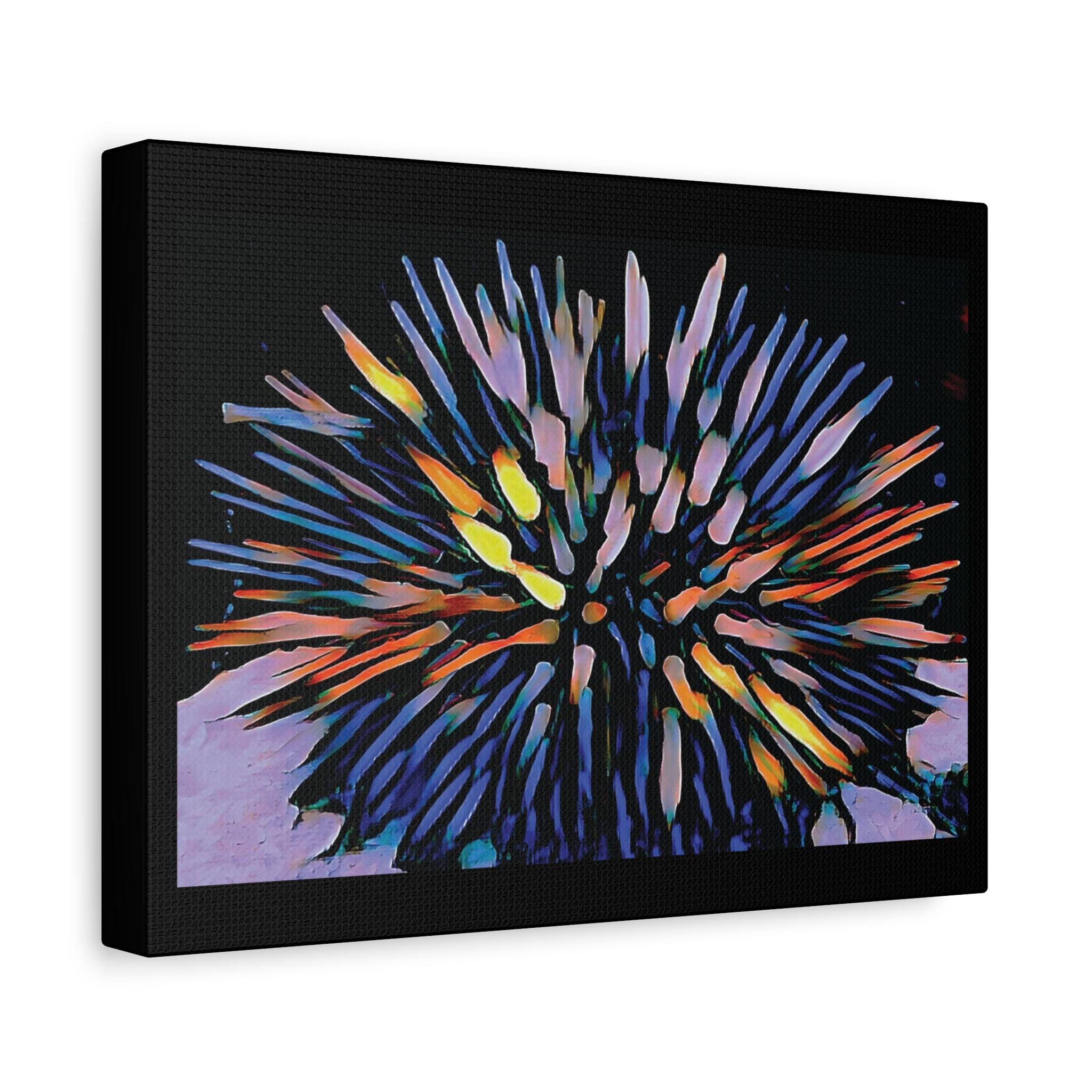 Hello Spike Canvas Wall Art
