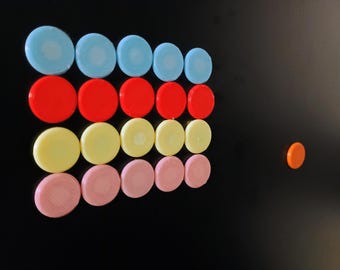 Mini imanes poderosos (paquete de 10)