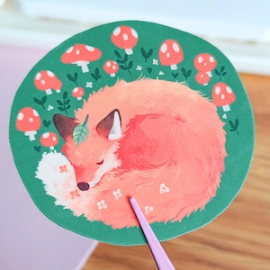 Tomaträv klistermärkespaket | vattentät vinylklistermärke | laminerat klistermärke | cottagecore | gulligt glansigt brevpapper bild 2