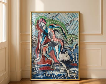 Francis Picabia's Baigneuse (1925-1926) - Afdrukbare kunstmuurposter