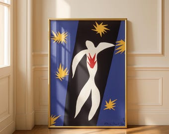 Henri Matisse Verve poster, De la couleur 1945 Fine Art Print (digitale download)