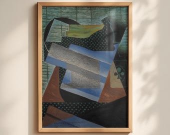 Ontwerp van Juan Gris — Printbare kunstposter voor aan de muur