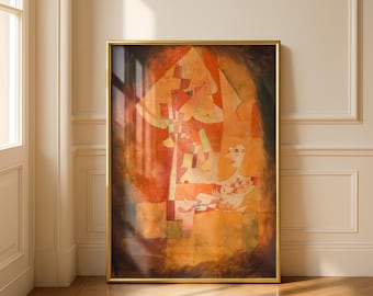 De man onder de perenboom van Paul Klee (1921) — Afdrukbare kunstposter voor aan de muur