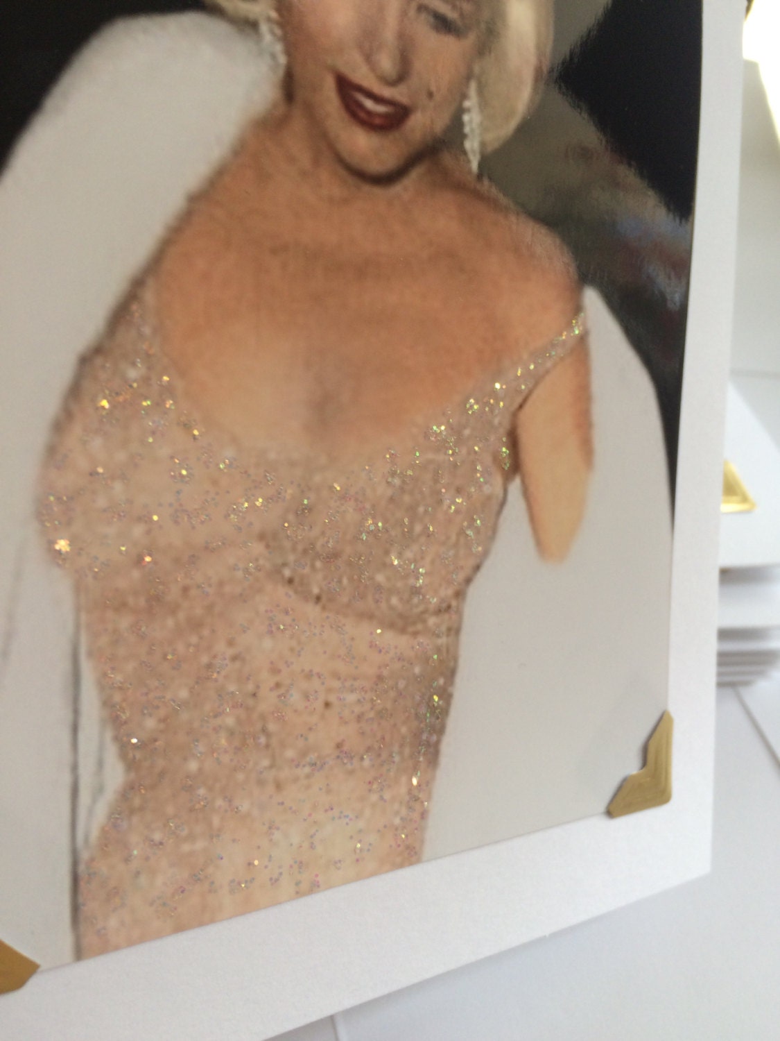 Happy Birthday Mr. President Marilyn Monroe Glittery Gown | Etsy