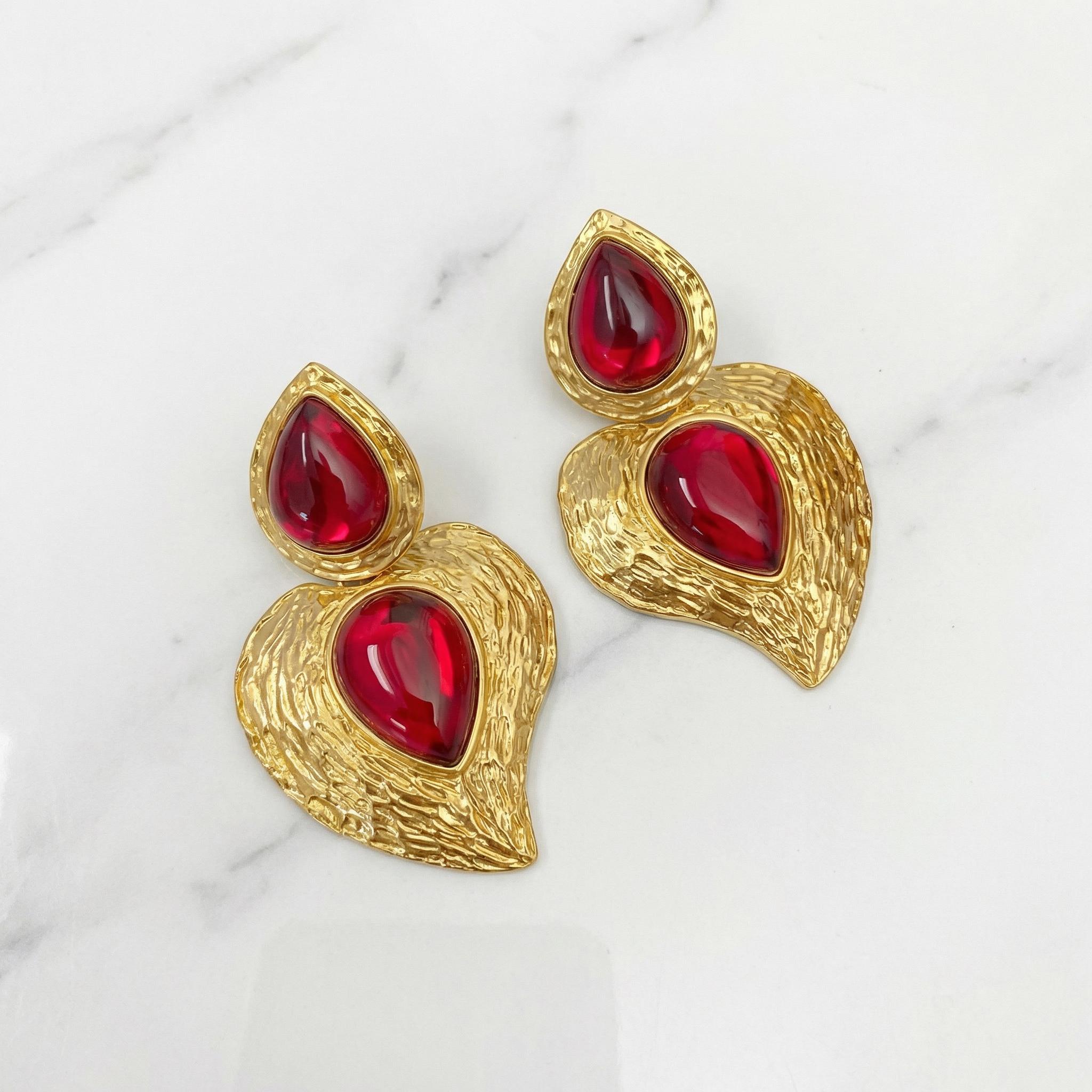 Yves saint laurent earrings - Etsy 日本