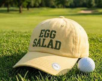 Egg Salad Hat – Embroidered Golf Dad Cap