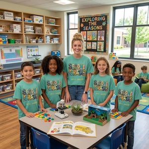 Shirt für die zweite Klasse, Jeans-Patchwork-T-Shirt mit individuellem Namen, Shirt für Lehrer oder Schüler der zweiten Klasse zum Schulbeginn in bequemen Farben.
