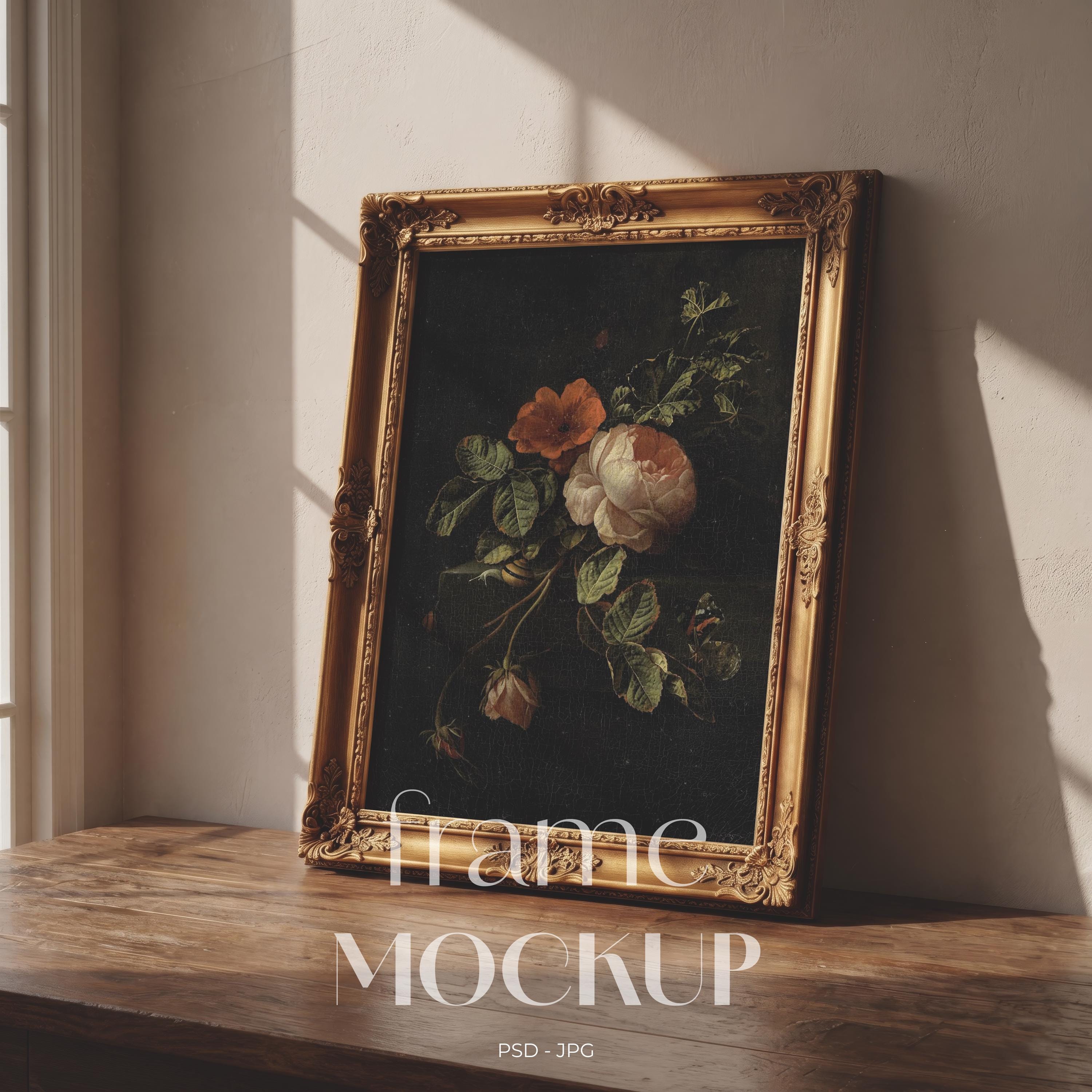 Antique gold frame - Etsy 日本