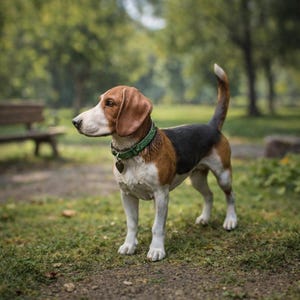 Beagle Hund | Harz Tier Accessoire