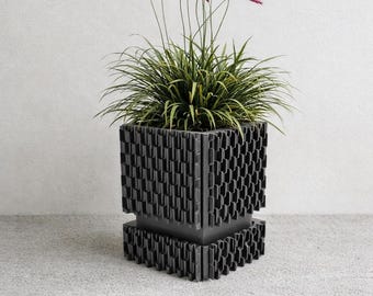 Maceta moderna – Maceta de interior – Decoración minimalista del hogar