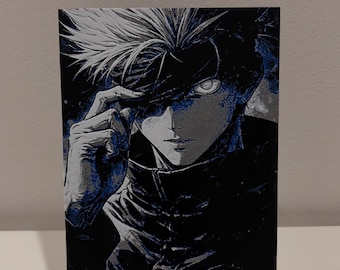 Pintura en relieve de Gojo 13x20cm