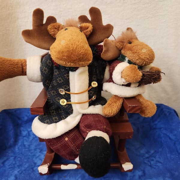 Rocking Moose - Etsy