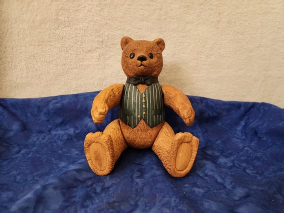 Ted D Bear or Smaller Bears 1983 Porcelain Dept 56 Teddy Bears in