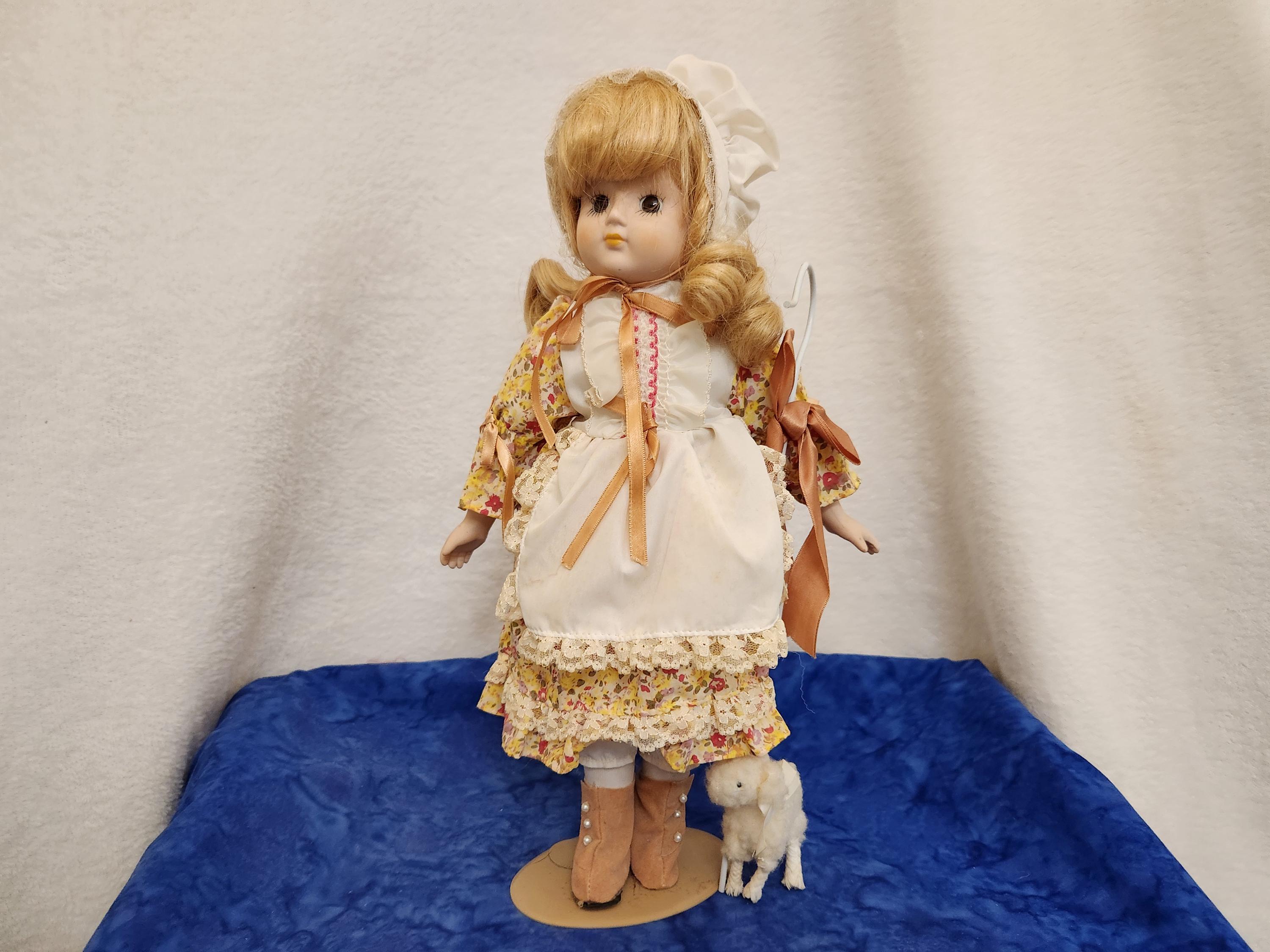 Porcelain Lamb Doll - Etsy