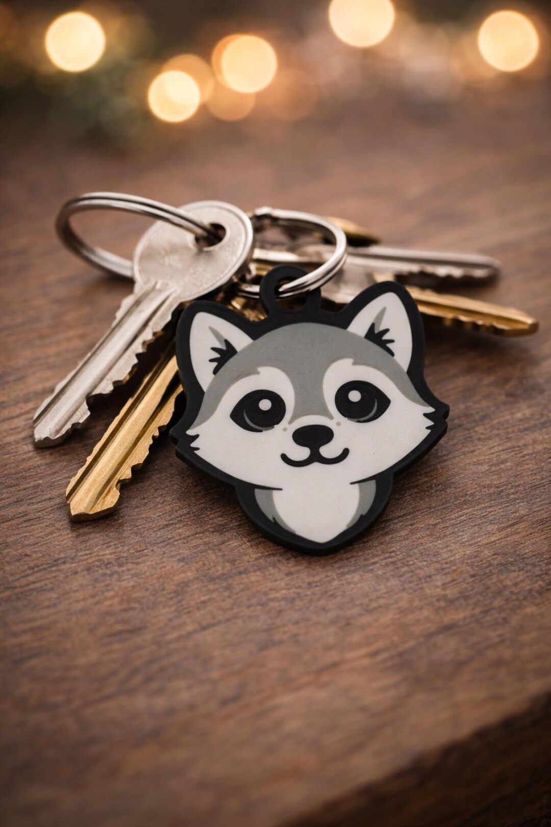 Animal Key Rings Vector Husky Keyring - 3D Printed Animal Keyring - Etsy