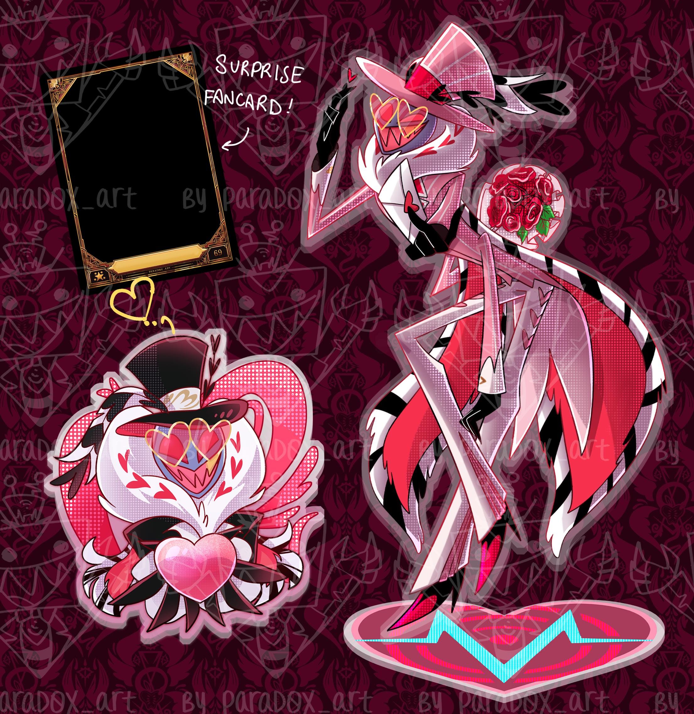 Hazbin Hotel Voxval Keychain - Etsy