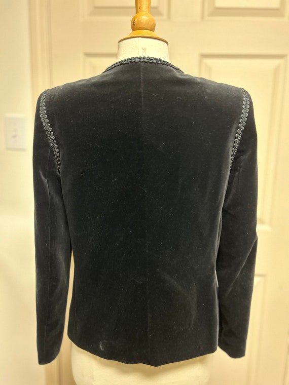 Vintage Niedieck Brilliant Velvet Blazer, West Ge… - image 6