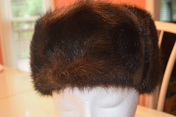 vintage russian fur hat