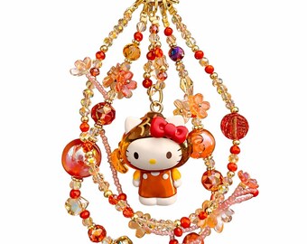 Authentic Hello Kitty Fish keychain/bag charm