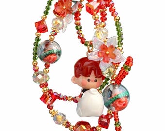 Authentic Pino Jelly koi fish keychain/bag charm