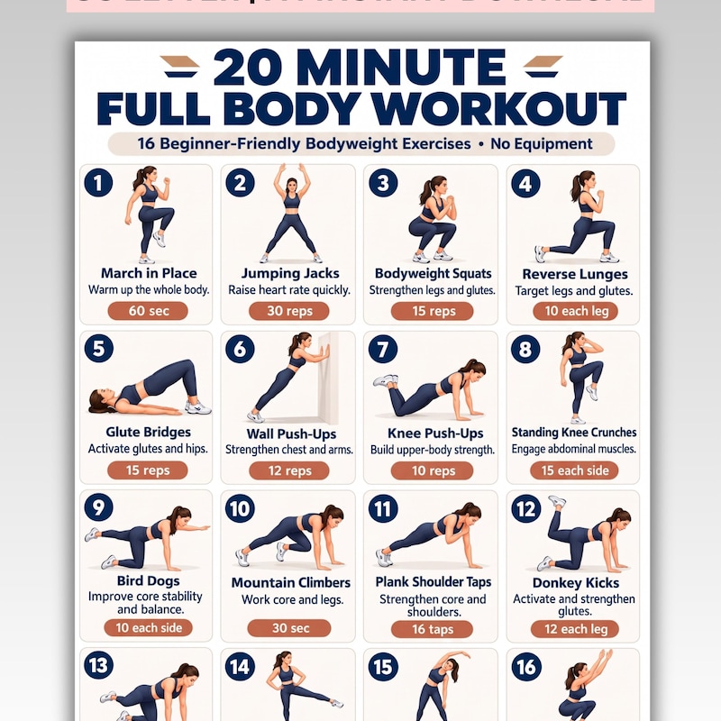 Women Workout Flyer - Etsy
