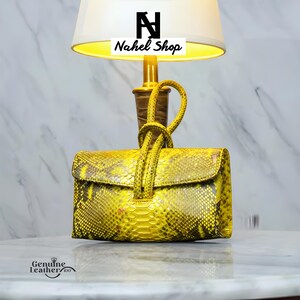 Cairns Hz - Quality Genuine Python Leather Bag – Women's Bag, 23cm, Formal Style, Medium Size