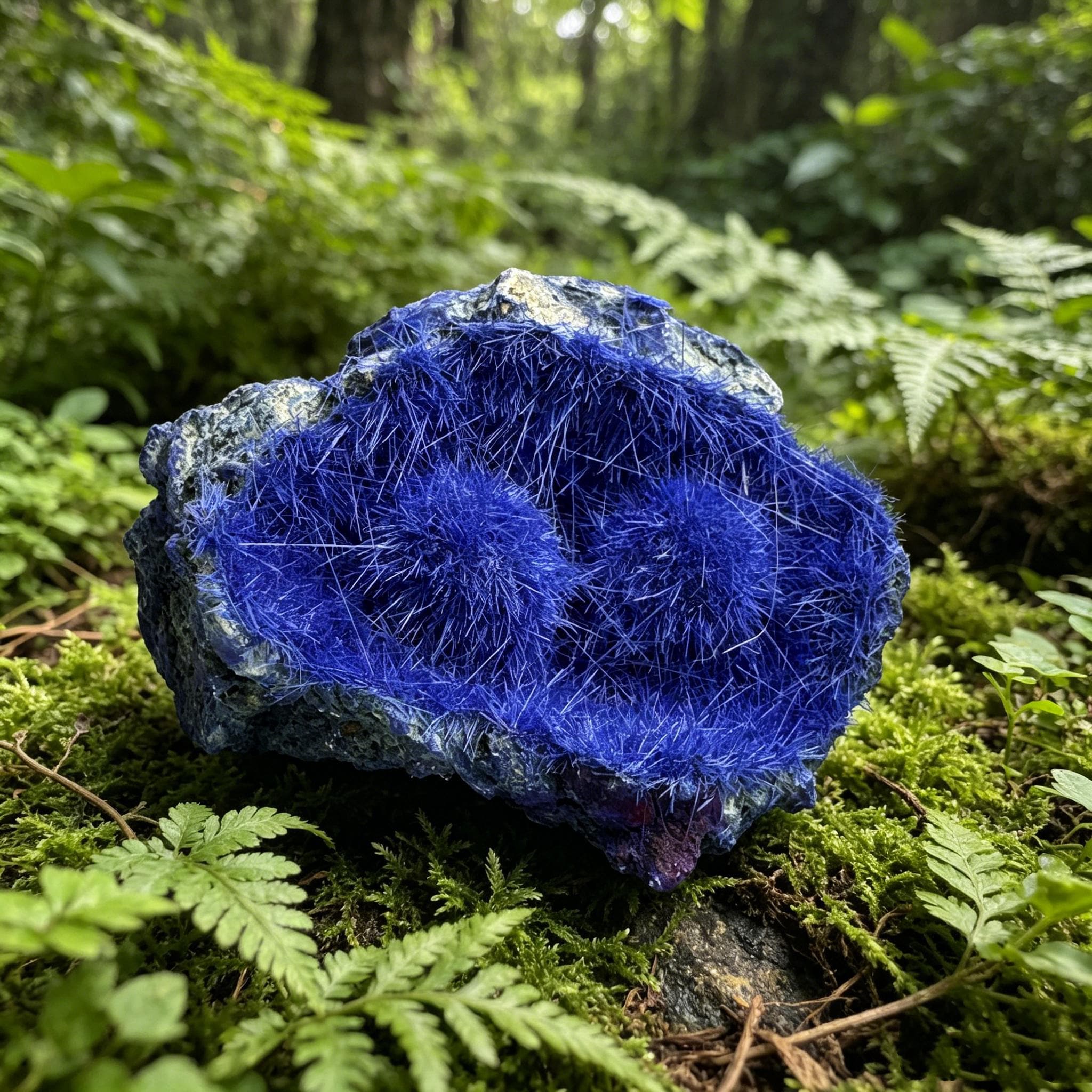 Blue needle quartz - Etsy 日本