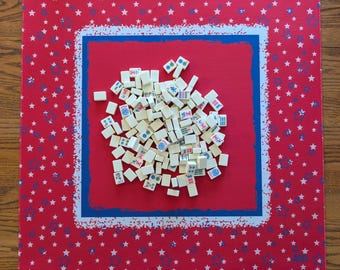 Tapete de Mahjong Patriótico 31,5" (80 cm)