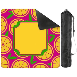 Citrus Mahjong Mat 31.5" (80cm) Lemon