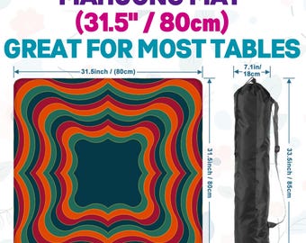 Wavelength Mahjong Mat 31.5" (80cm)