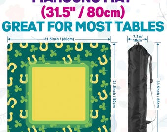 Feeling Lucky Mahjong Mat 31.5" (80cm)