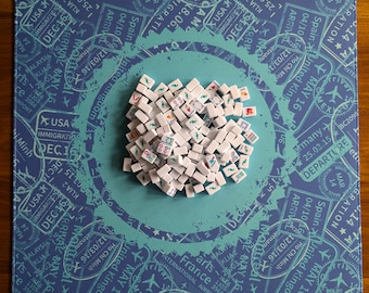 Wanderlust Mini Mahjong Mat 20.9" (53cm)
