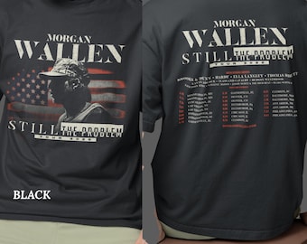 ユニセックス モーガン・ウォーレン スタイル シャツ カントリーコンサートTシャツ ユニセックス グラフィックTシャツ 音楽好きへのギフトアイデア
