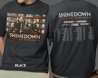 ShinedownバンドTシャツ – 男女兼用ロックグラフィックTシャツ