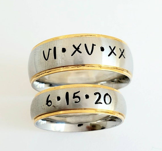 custom wedding rings for her