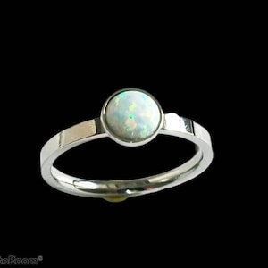 Opal ring. petite opal ring. opal stacking ring. opal ring set. October birthstone ring. Opal jewelry set. mom ring. October birthday gift.